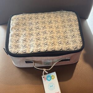 Insulated Lunch Bag with Bear Print